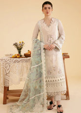 Qlinekari By Qalamkar Embroidered Lawn 3 Piece Unstitched Suit QLM24QK SQ-13 AYSEL